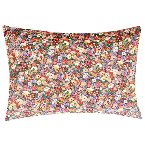 Image showing the Thorpeness Pair of Silk Pillowcases, Single, Multi product.