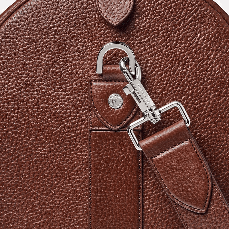 Boston Travel Bag, Tobacco Pebble