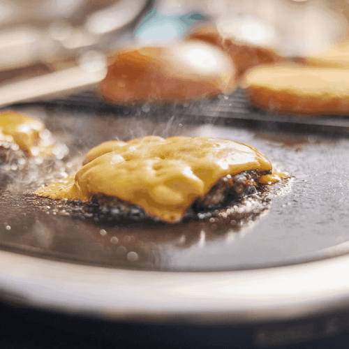 Image showing the Lumin Compact Grill Griddle, Black product.