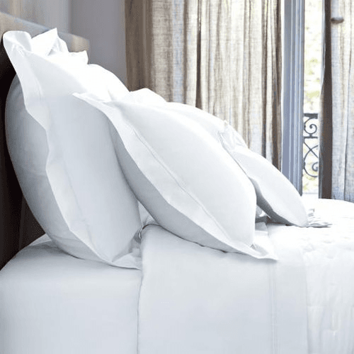 Triomphe - 300 Thread Count Cotton Sateen Standard Pillowcase, 50 x 75cm, Blanc