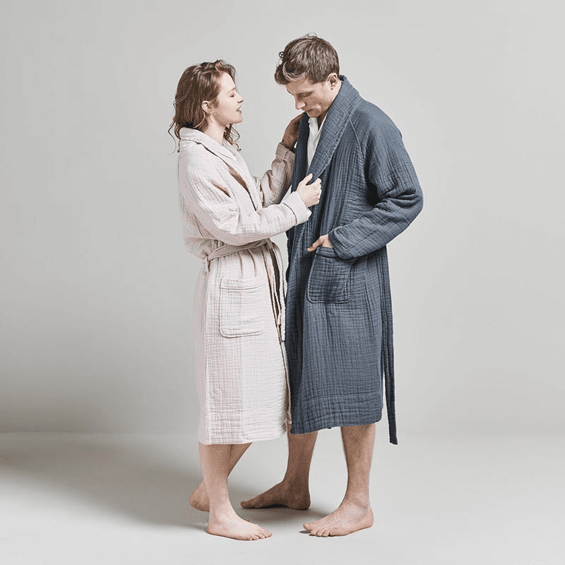 The Dream Cotton Robe, Medium, Ink