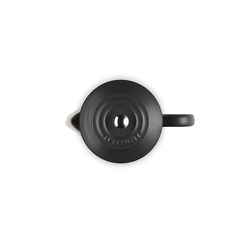 Stoneware Cafetiere, 1 litre, Satin Black
