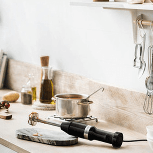 Image showing the Corded Hand Blender with Accessories, Onyx Black product.