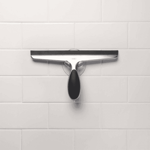 Image showing the Stainless steel squeegee, Black/Silver product.