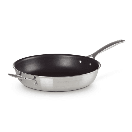 Image showing the Classic 3-ply Non-Stick Frying Pan, 30cm, Stainless Steel product.
