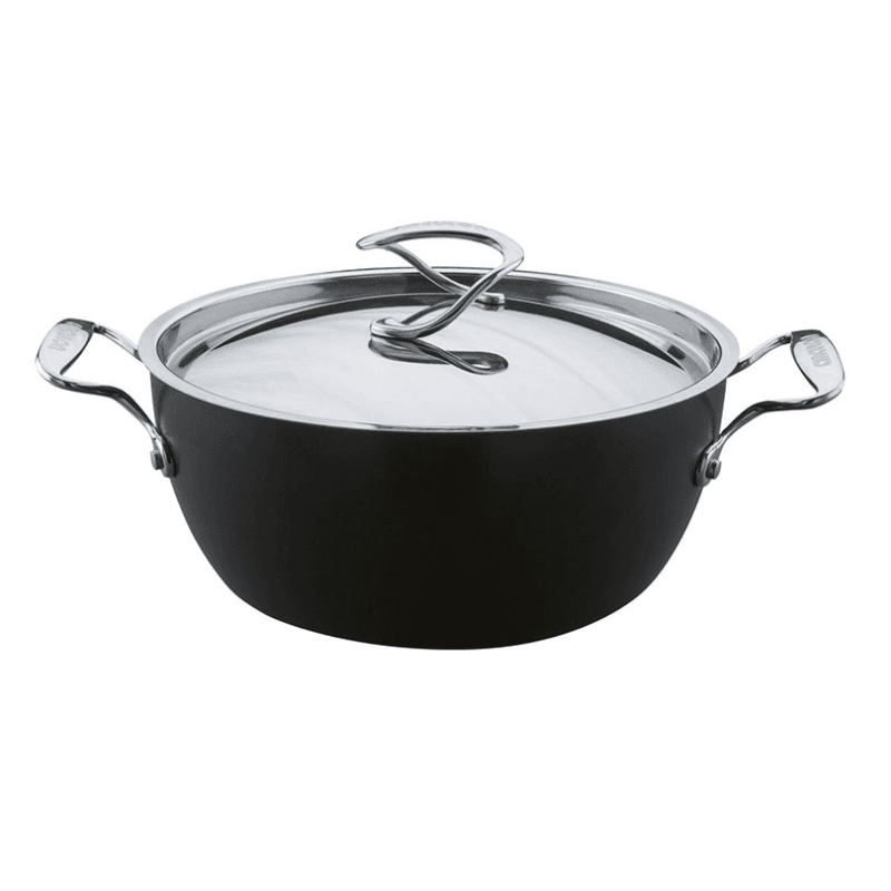 Style Hard Anodised Casserole, 24cm