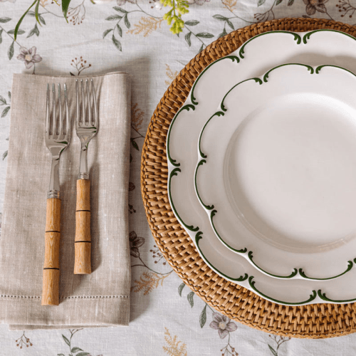 Image showing the Rattan Charger Plate, D32cm, Natural product.