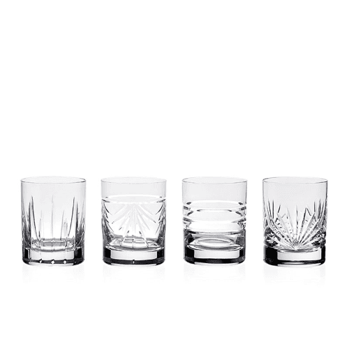 Image showing the Dixie Set of 4 Shot Glasses, 60ml, Clear product.