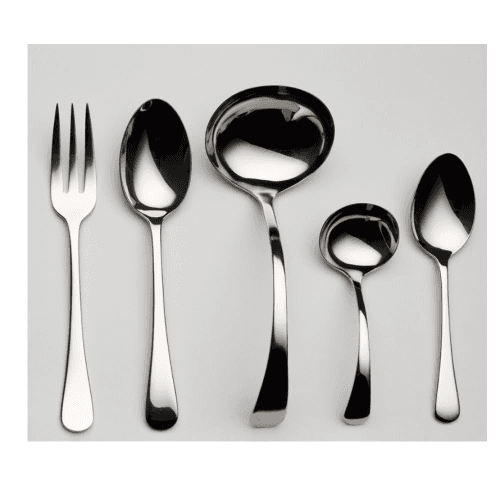Image showing the Serving Spoon, Stainless Steel, Plain, Large product.