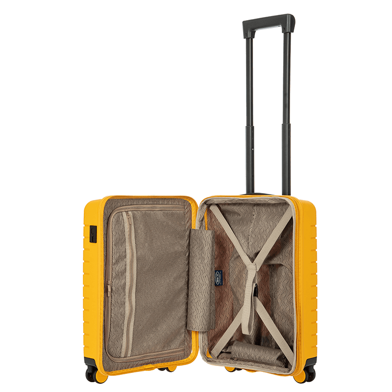 Ulisse Expandable Suitcase, H55 x W23 x L37cm, Mango