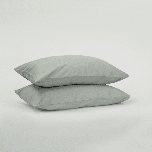 Image showing the The Original 300 Thread Count Pair of Pillowcases, Standard, Sage Green product.