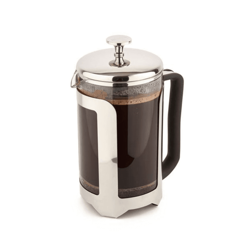 Roma Stainless Steel Cafetière, 12 Cup, Silver