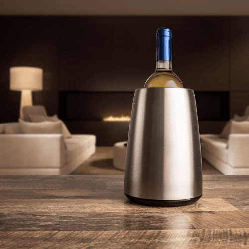 Image showing the Active Wine Cooler Elegant, Stainless Steel product.