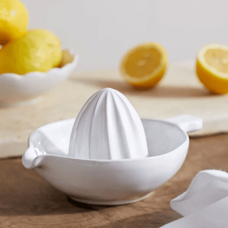 Portobello Lemon Squeezer, White