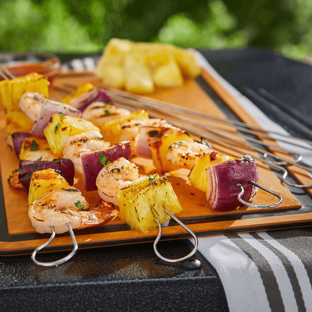 Grilling Skewers Set, Silver