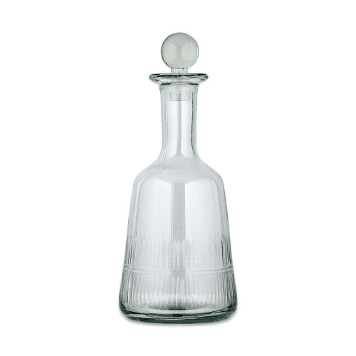 Image showing the Mila Recycled Decanter, 1L, Clear product.