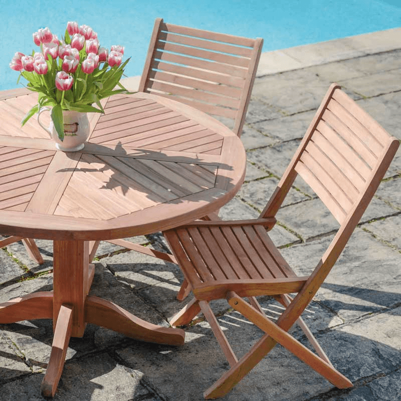 Sumatra Folding Dining Chair, Teak