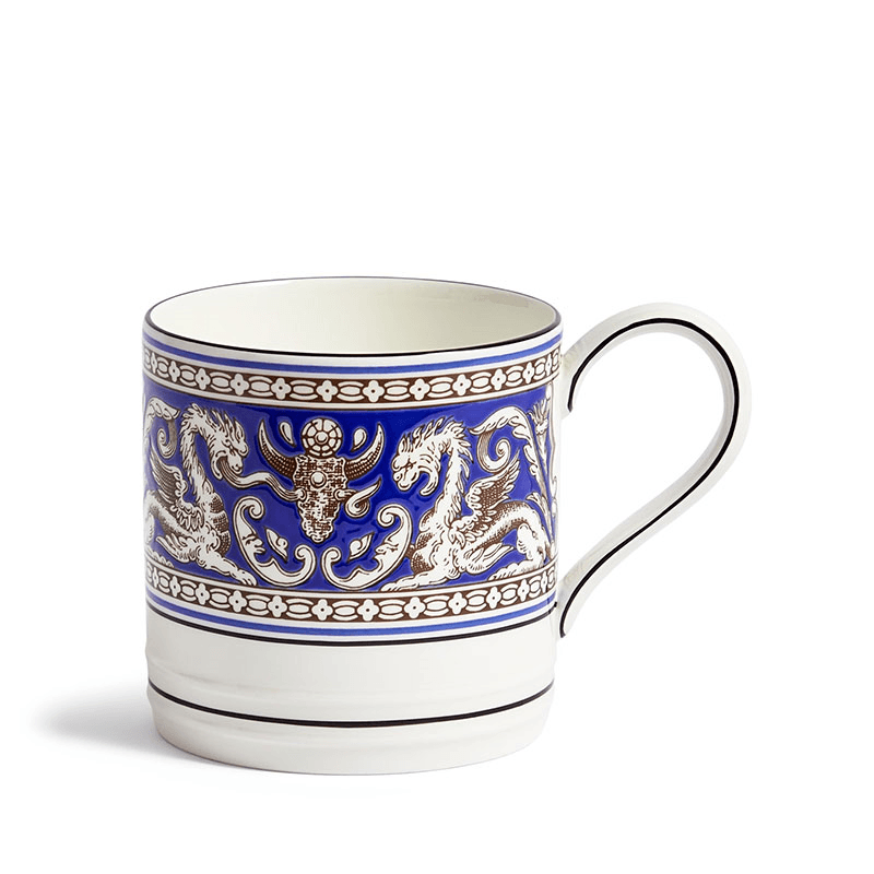 Florentine Mug, 326ml, Marine