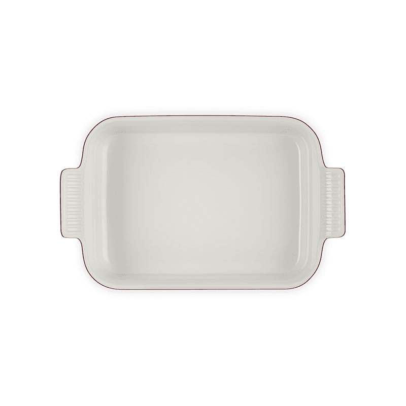 Stoneware Heritage Rectangular Dish, 26cm, Garnet