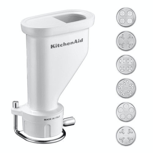 Image showing the Pasta shape press, white product.