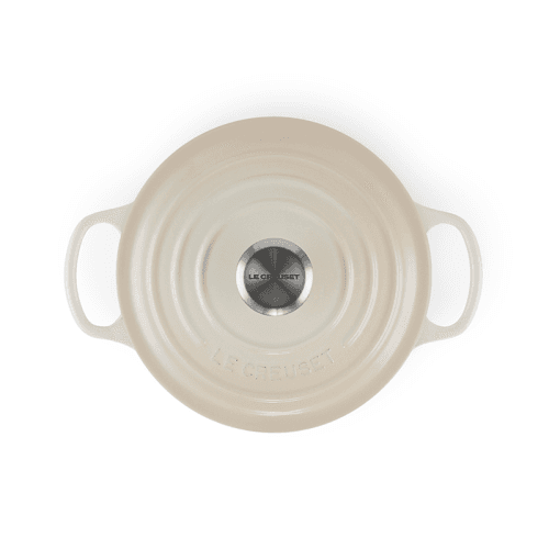 Image showing the Signature Cast Iron Round Casserole, 28cm, Meringue product.