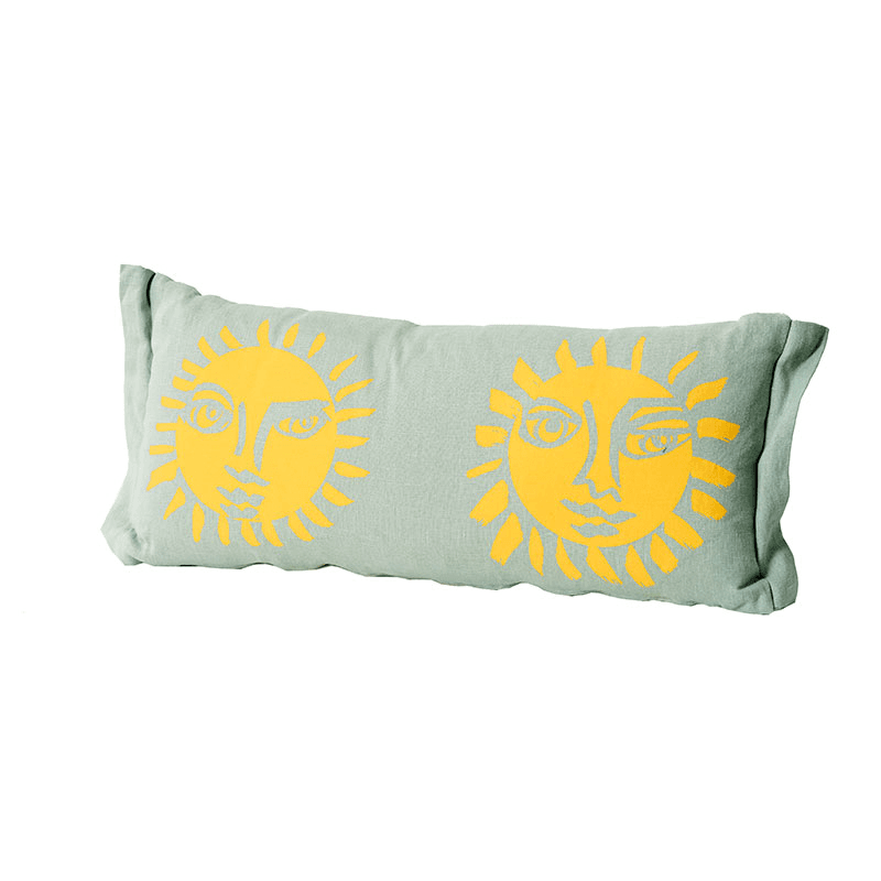 Sunne Cushion, 30 x 60cm, Aqua