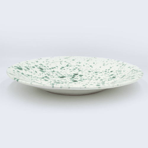 Image showing the Splatter Shallow Serving Bowl, D29cm, Pistachio product.