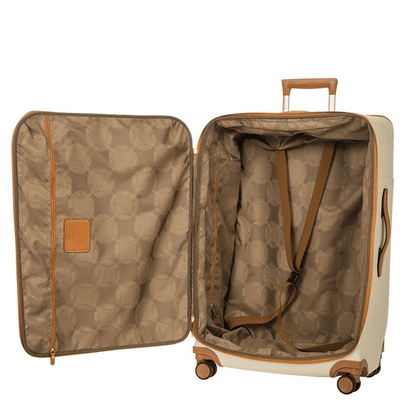 Firenze Suitcase, H74 x L48 x W28cm, Cream
