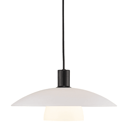 Image showing the Verona Pendant, H19cm, Opal White product.
