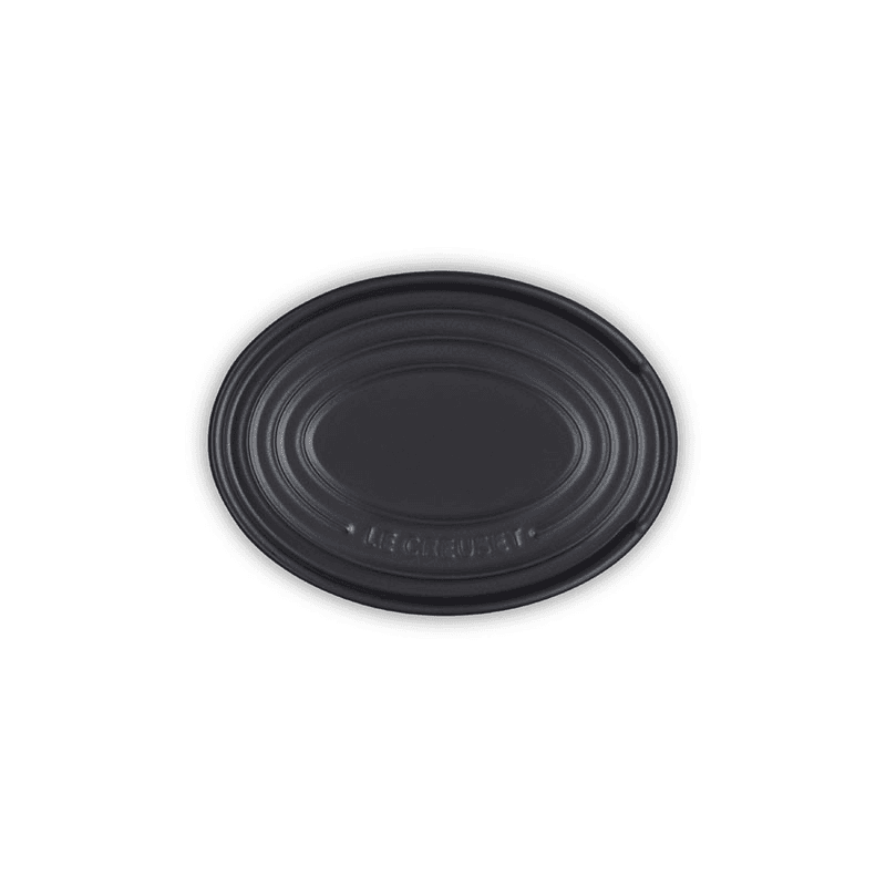 Oval Spoon Rest, Black