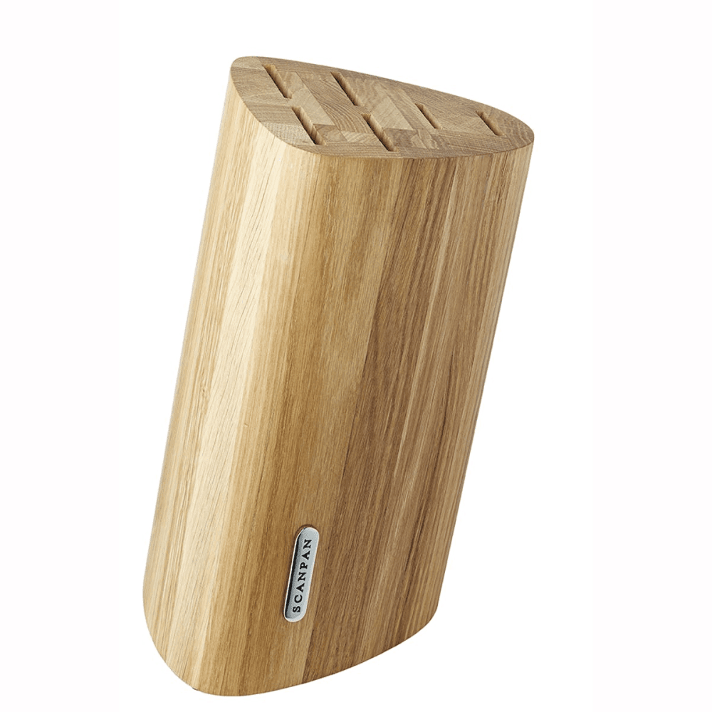 Maitre D 6pc Knife Block Set, Metallic