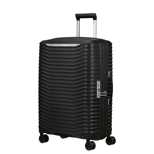Image showing the Upscape Suitcase, H68 x L47 x W28/31cm, Black product.