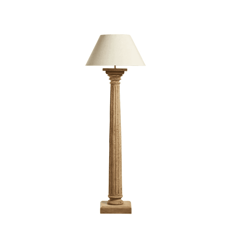Delosi Floor Lamp, Natural