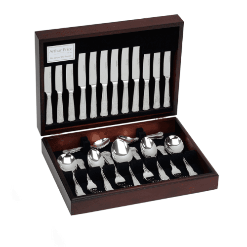 Image showing the 58-Piece Canteen Set, 'Classic' Kings St Steel product.