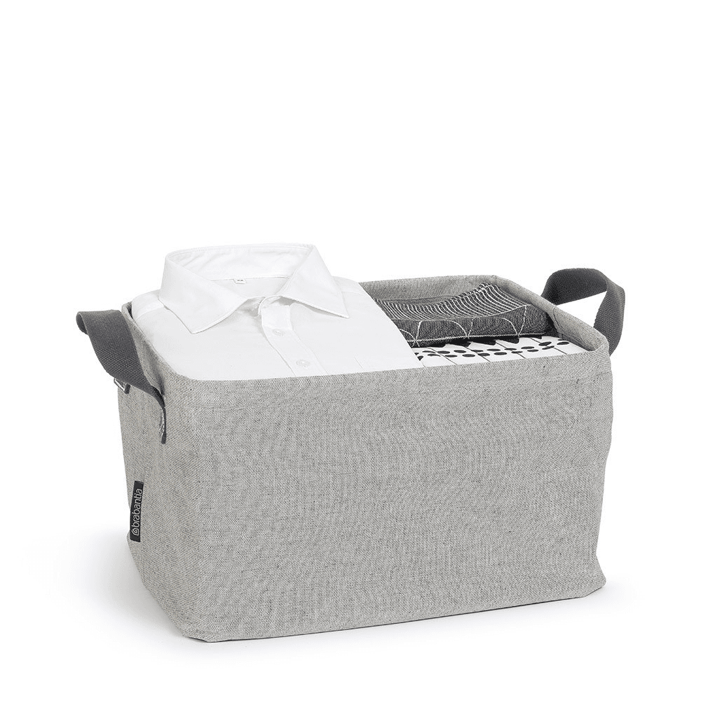 Laundry Basket, Foldable, Grey