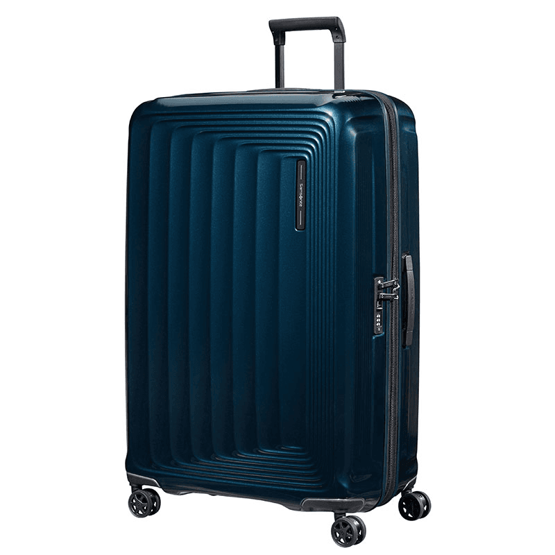 Nuon Suitcase, H81 x L53 x W31/34cm, Metallic Dark Blue