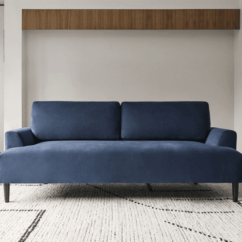 Image showing the Model 05 3 Seater Velvet Sofa, Teal product.