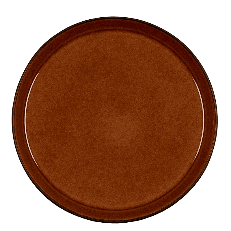 Gastro Plate, D27cm, Amber