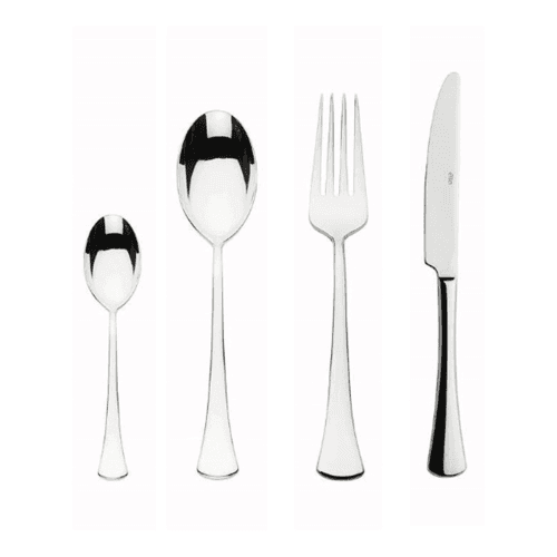 Image showing the Aquila 24 piece cutlery set, Mirror Finish Polished product.