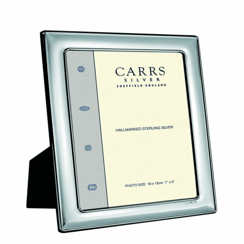 Image showing the Sterling Silver Photo Frame, 6x4", Plain product.