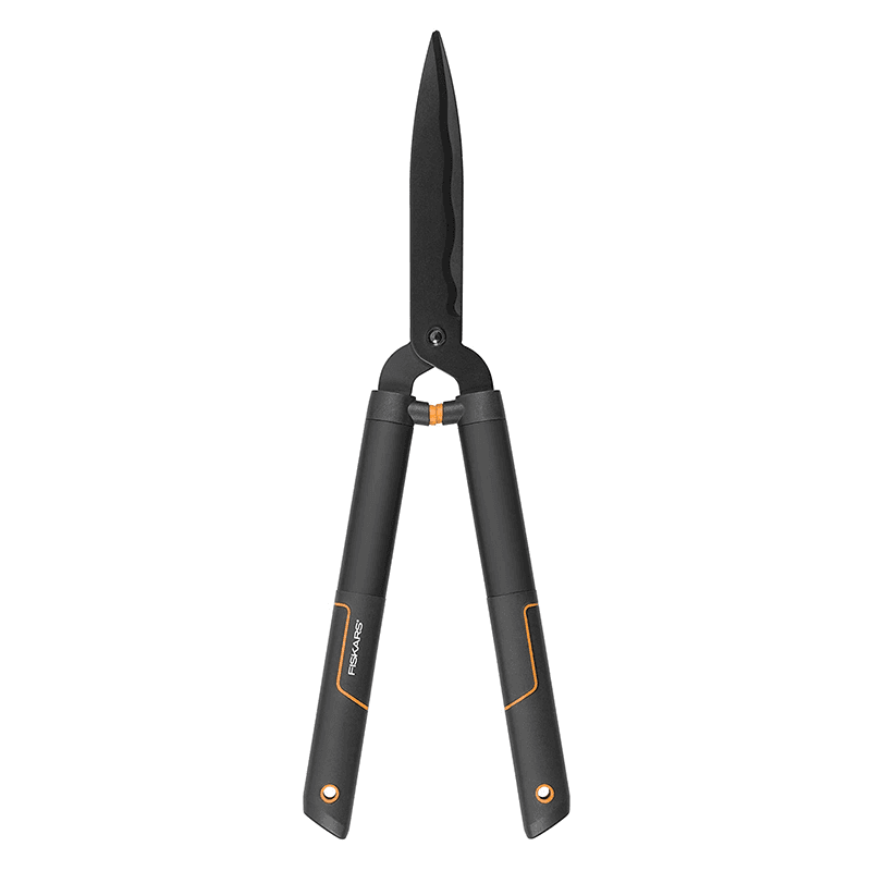 SingleStep Hedge Shear Wavy Blade HS22, Black/Orange