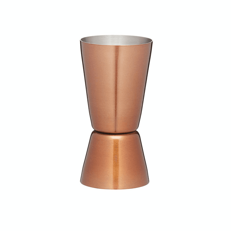 Multi Measure Cocktail Jigger, 25/50ml, Copper Finish