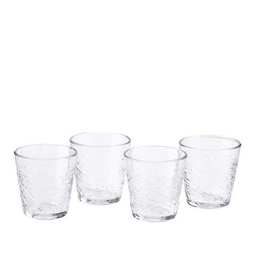 Image showing the Pacific Set of 4 Tumblers, 350ml, Clear product.