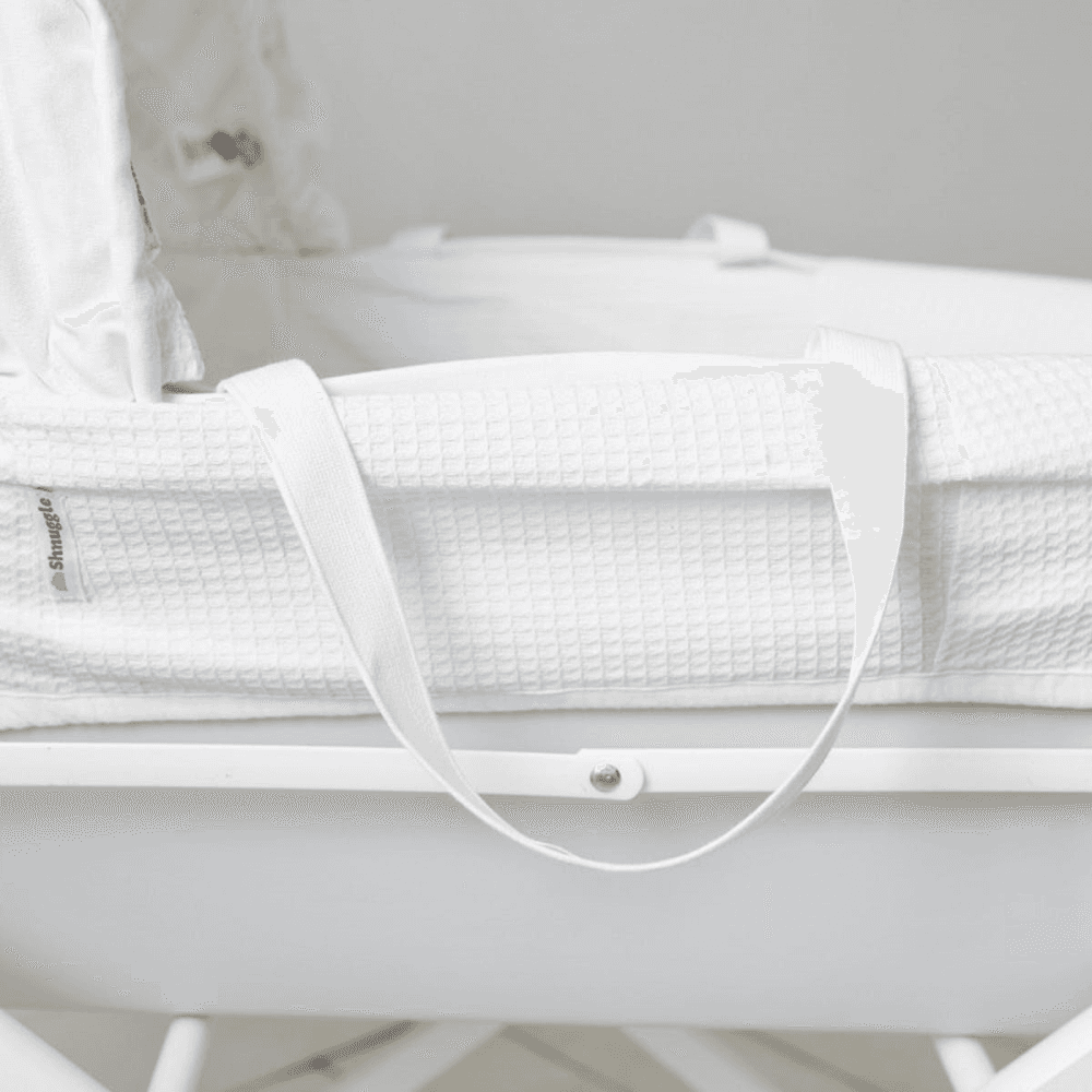 Moses Basket, Classic, Cool Grey, 90 x 48cm