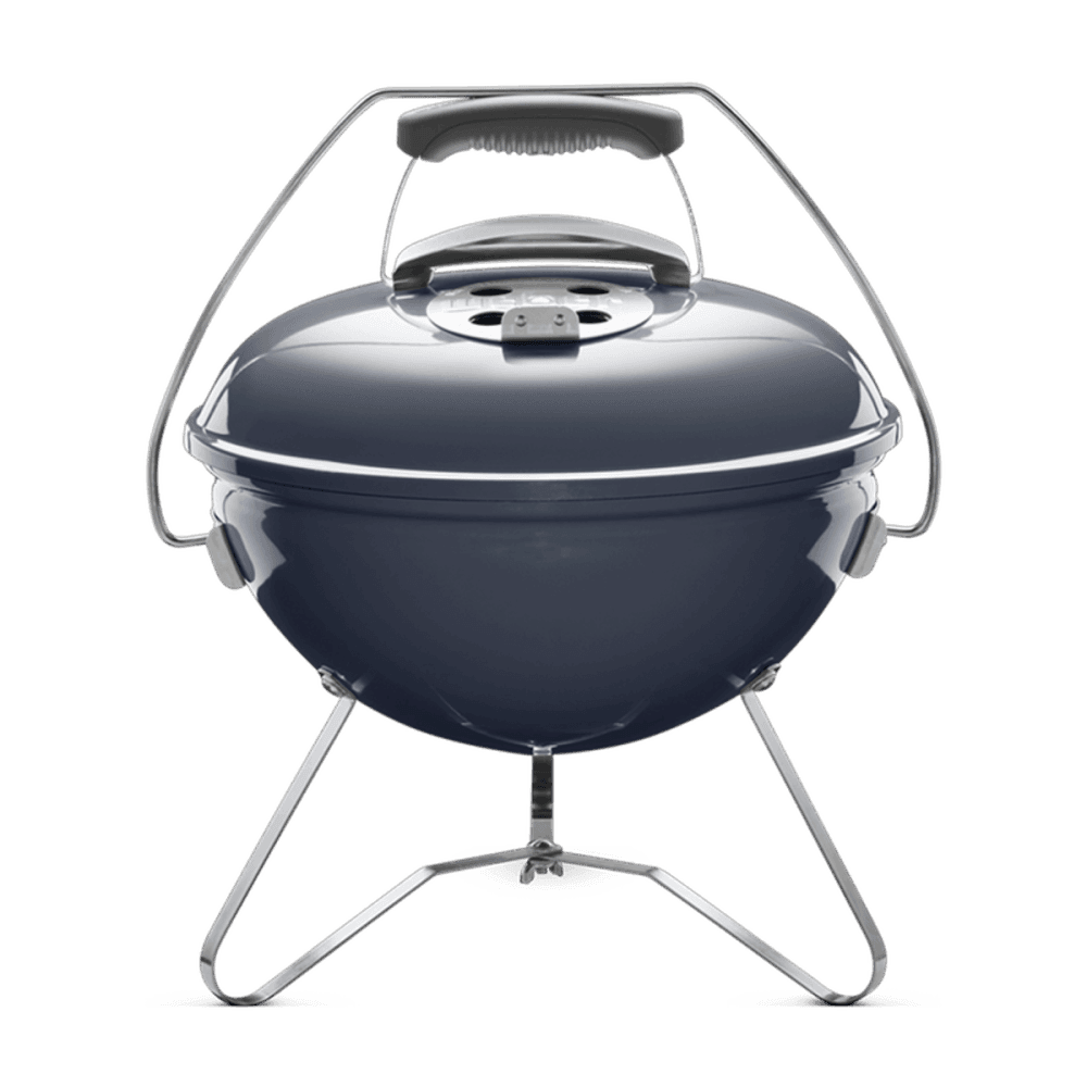Smokey Joe Premium Portable Charcoal Carbecue, Slate Blue
