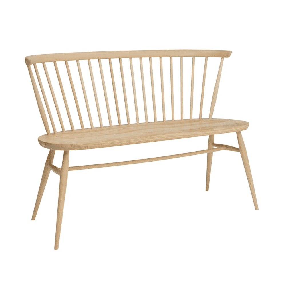 Originals Love Seat, L.Ercolani by Ercol, H82 x W117 x D53cm, Natural