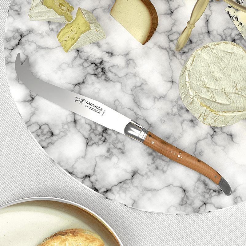 Laguiole Cheese Knife, Juniper Handle