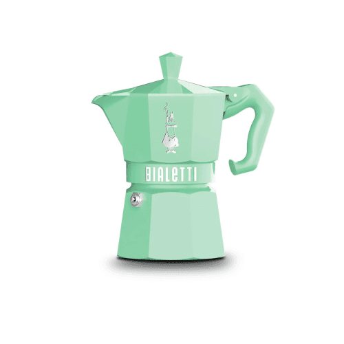 Image showing the Bialetti Moka Espresso Pot, 6 Cup Capacity, Green product.