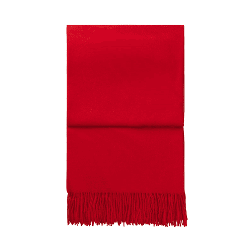 Image showing the Classic Throw, H200cm x W130cm, Red product.