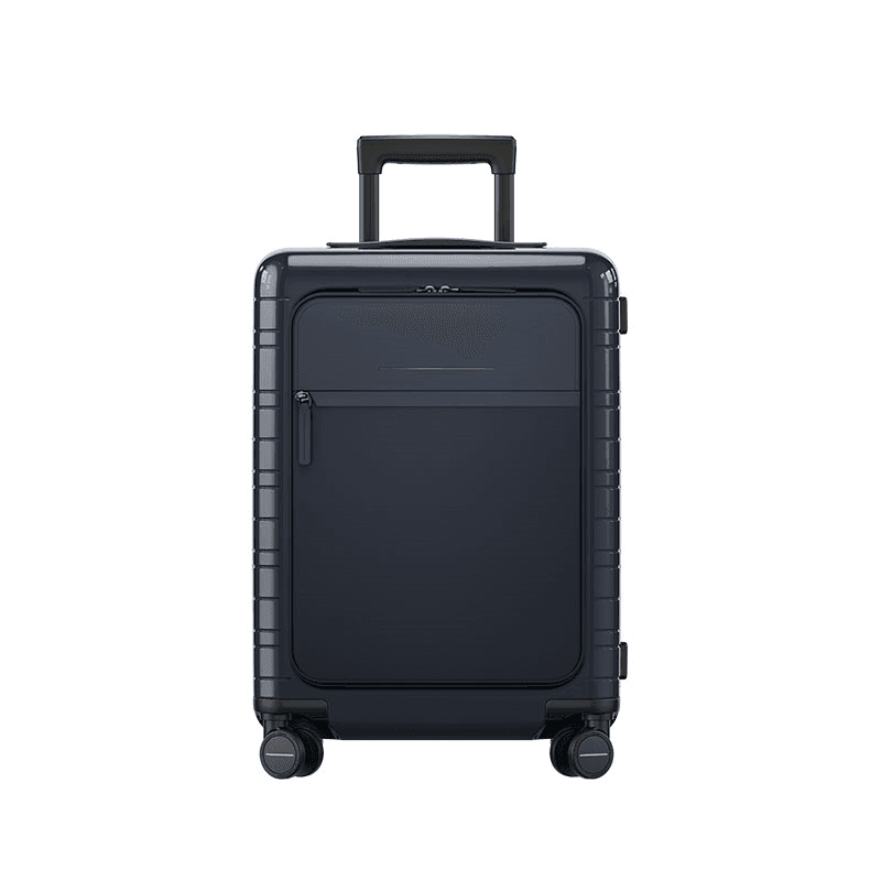 H5 Smart Cabin Suitcase, H55 x W20 x L40cm, Glossy Night Blue